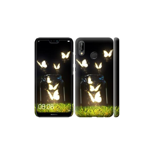 

Чехол на Huawei P20 Lite Светящиеся бабочки (04798)