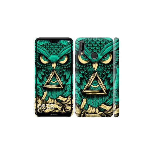 

Чехол на Huawei P20 Lite Сова Арт-тату (04798)