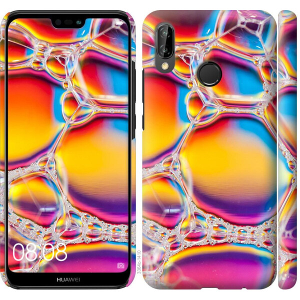 

Чехол на Huawei P20 Lite Цветные пузыри (04798)