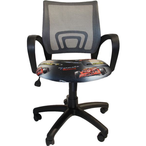

Детское Компьютерное Кресло CV-Chairs Веб Формула Сетка Серая