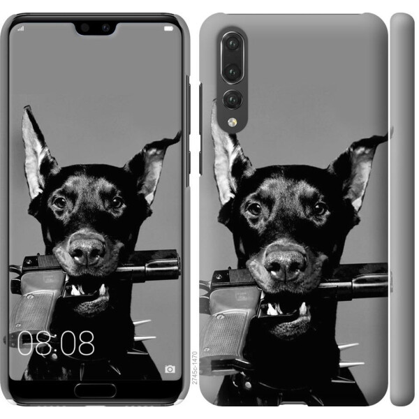 

Чехол на Huawei P20 Pro Доберман (04798)