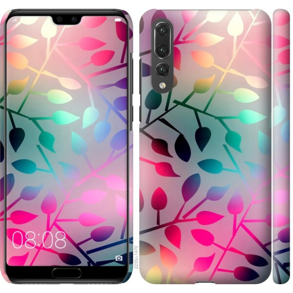 

Чехол на Huawei P20 Pro Листья (04798)