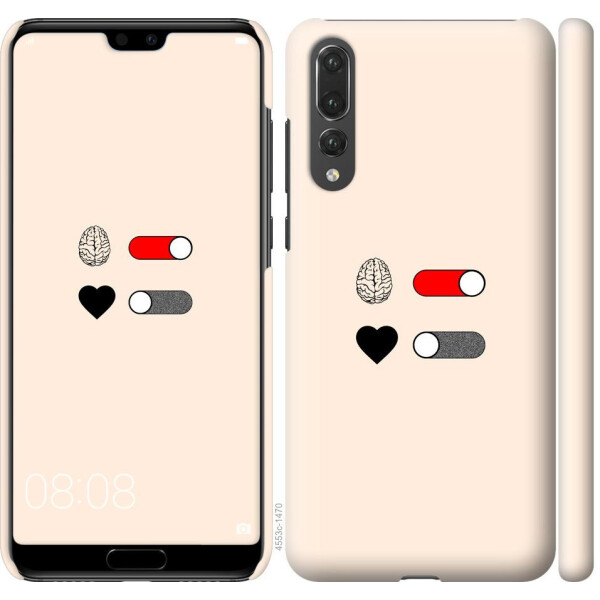 

Чехол на Huawei P20 Pro Любовь и ум (04798)