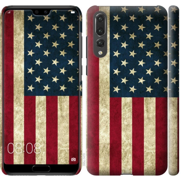 

Чехол на Huawei P20 Pro Флаг США (04798)