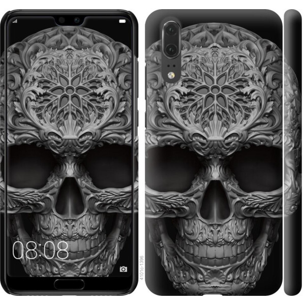 

Чехол на Huawei P20 skull-ornament (04798)