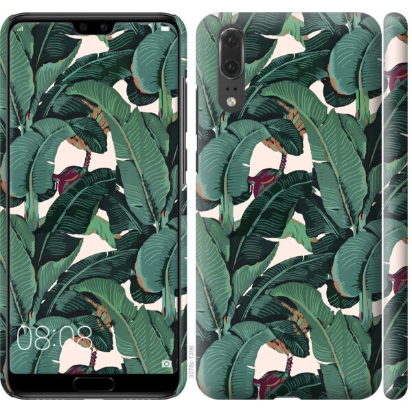 

Чехол на Huawei P20 Банановые листья (04798)