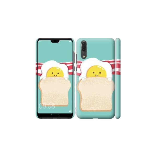 

Чехол на Huawei P20 Веселая глазунья (04798)