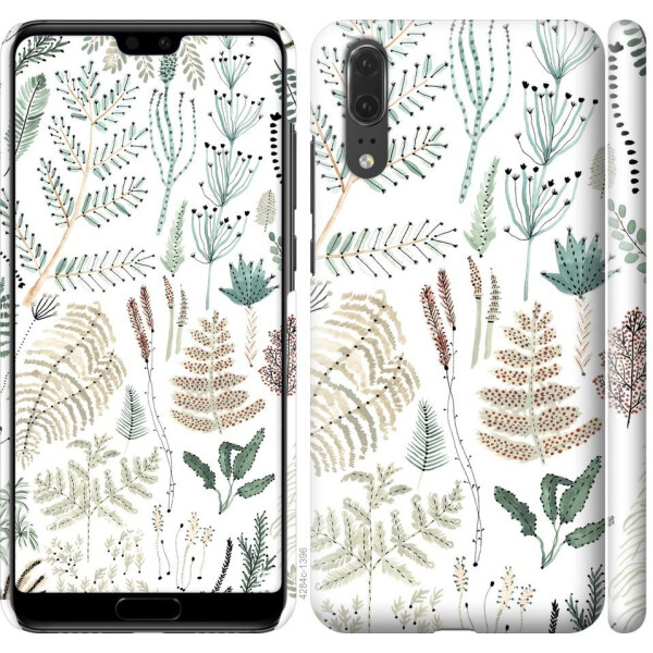 

Чехол на Huawei P20 Ветки (04798)