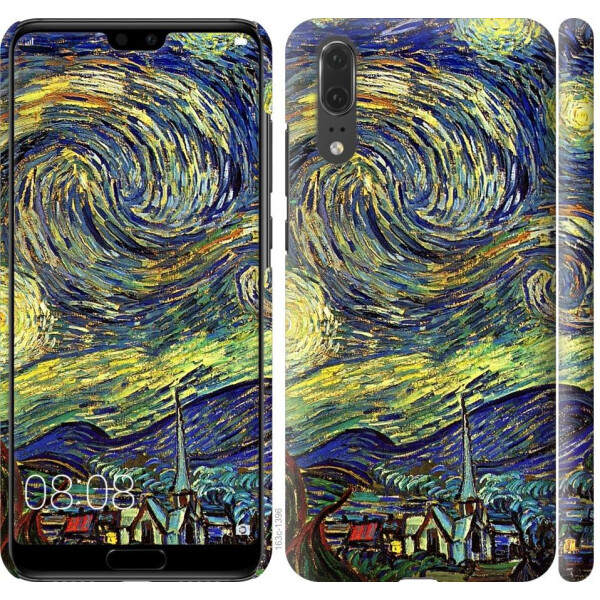 

Чехол на Huawei P20 Винсент Ван Гог. Звёздная ночь (04798)