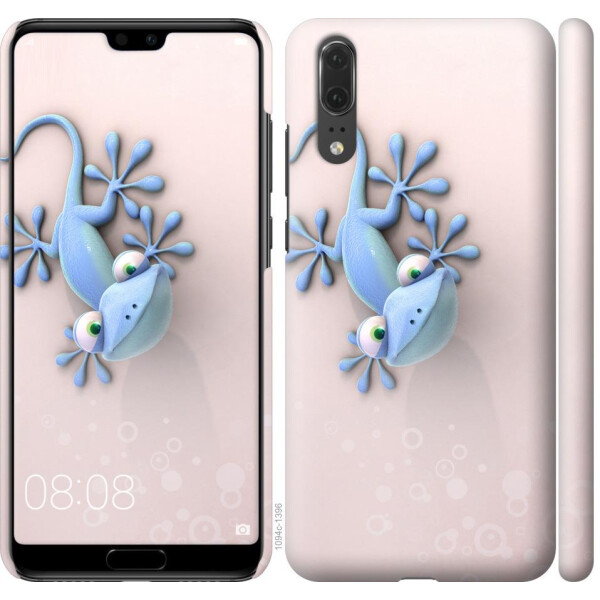 

Чехол на Huawei P20 Геккончик (04798)