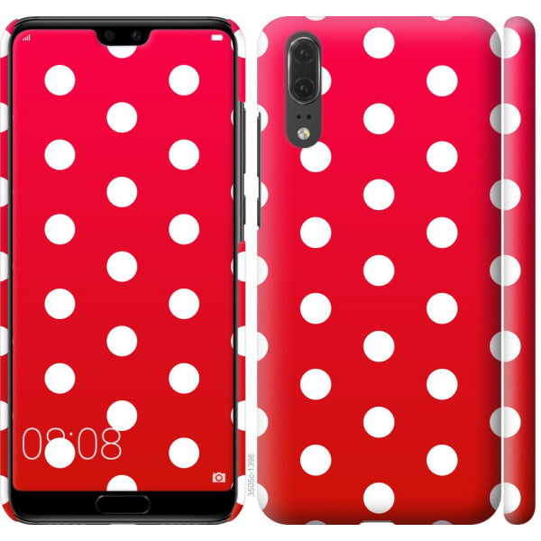 

Чехол на Huawei P20 Градиент, Горошек (04798)