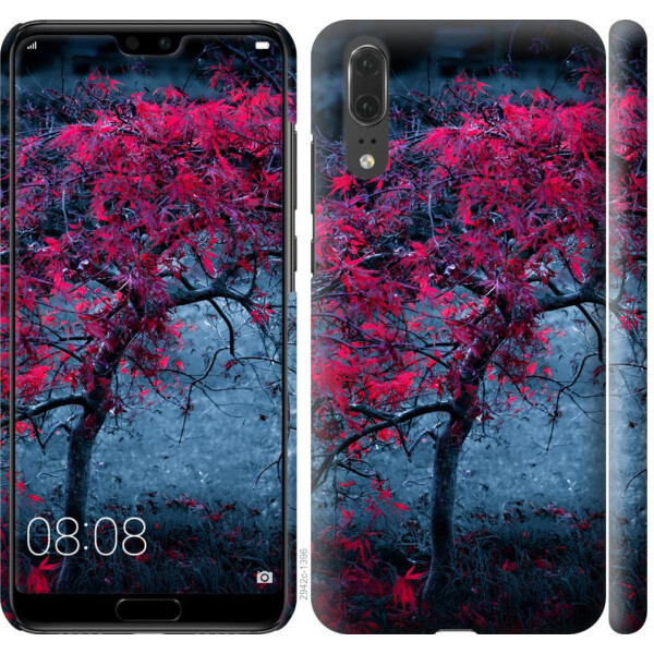 

Чехол на Huawei P20 Дерево с яркими листьями (04798)