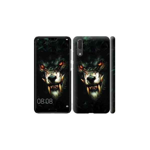 

Чехол на Huawei P20 Дьявольский волк (04798)