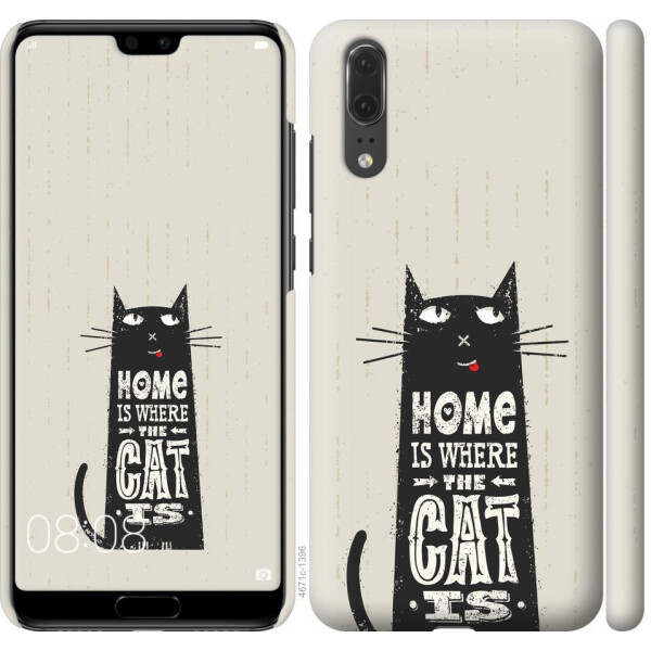 

Чехол на Huawei P20 Кот (04798)