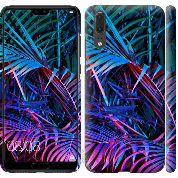 

Чехол на Huawei P20 Папоротник под ультрафиолетом (04798)