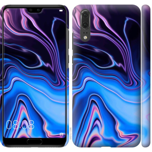 

Чехол на Huawei P20 Узор воды (04798)