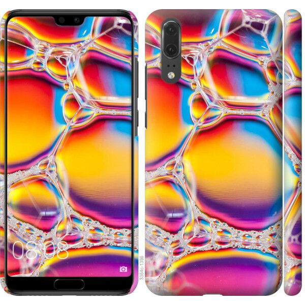 

Чехол на Huawei P20 Цветные пузыри (04798)