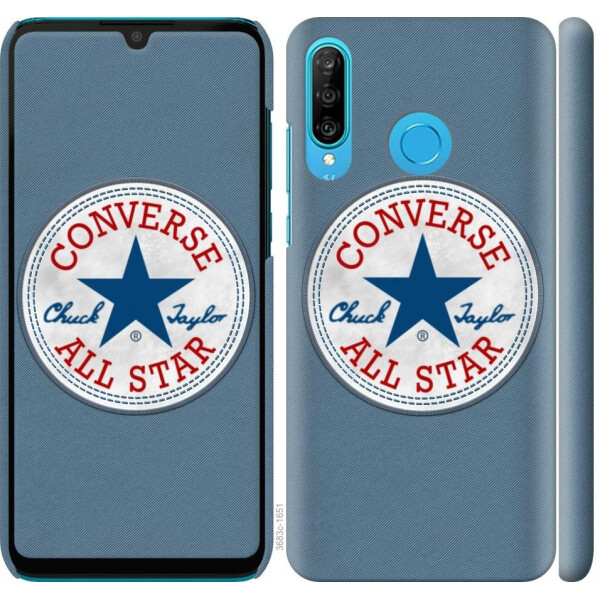 

Чехол на Huawei P30 Lite Converse. All star (04798)
