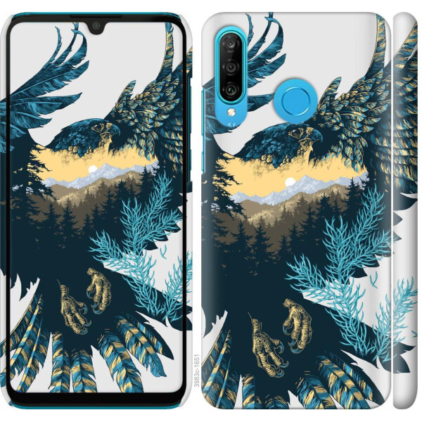 

Чехол на Huawei P30 Lite Арт-орел на фоне природы (04798)