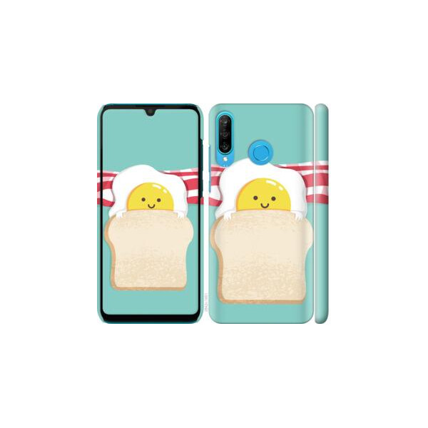 

Чехол на Huawei P30 Lite Веселая глазунья (04798)