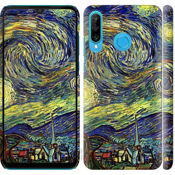 

Чехол на Huawei P30 Lite Винсент Ван Гог. Звёздная ночь (04798)