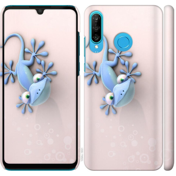 

Чехол на Huawei P30 Lite Геккончик (04798)