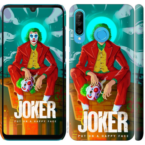 

Чехол на Huawei P30 Lite Джокер1 (04798)