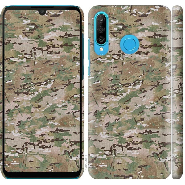 

Чехол на Huawei P30 Lite Камуфляж v5 (04798)