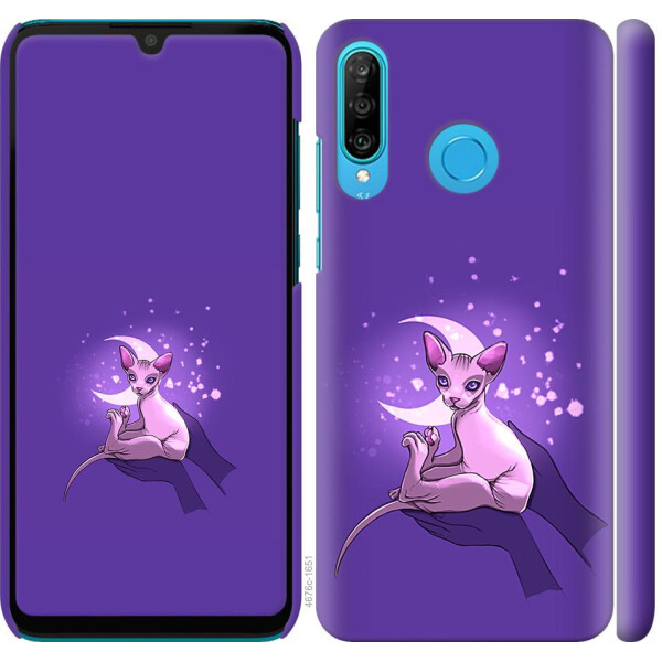 

Чехол на Huawei P30 Lite Кот2 (04798)