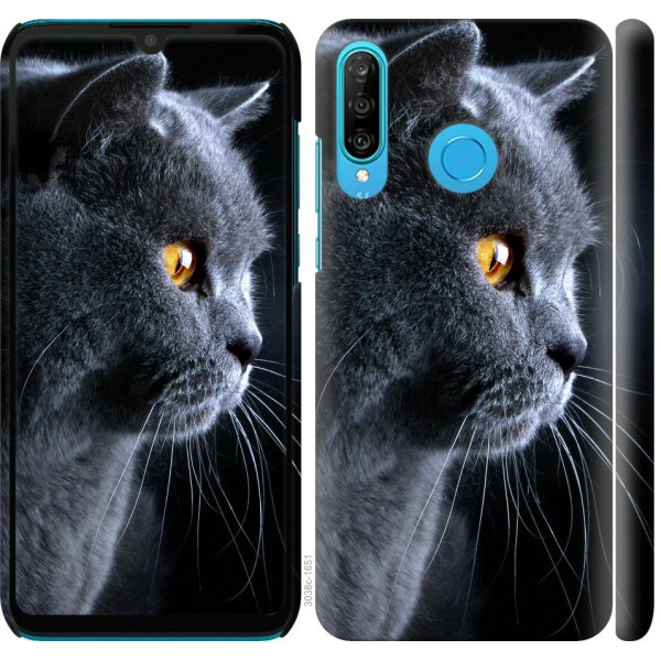 

Чехол на Huawei P30 Lite Красивый кот (04798)