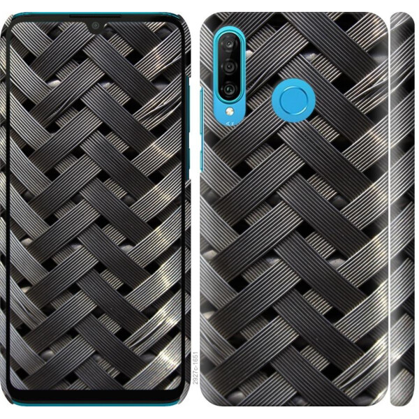 

Чехол на Huawei P30 Lite Металлические фоны (04798)