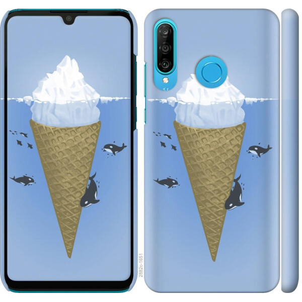 

Чехол на Huawei P30 Lite Мороженое Айсберг (04798)