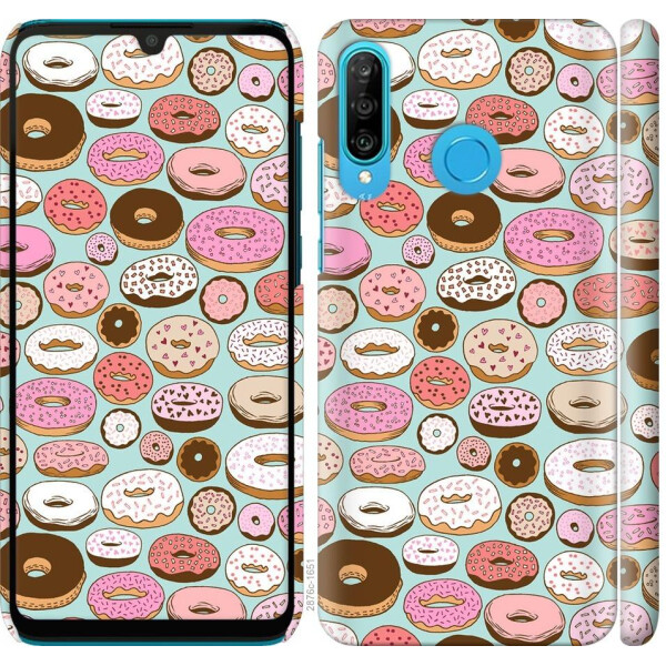 

Чехол на Huawei P30 Lite Пончики в глазури (04798)