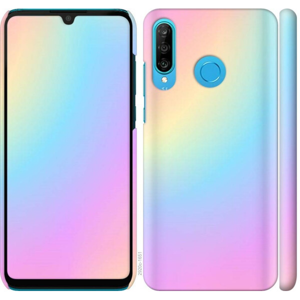 

Чехол на Huawei P30 Lite Радуга 2 (04798)