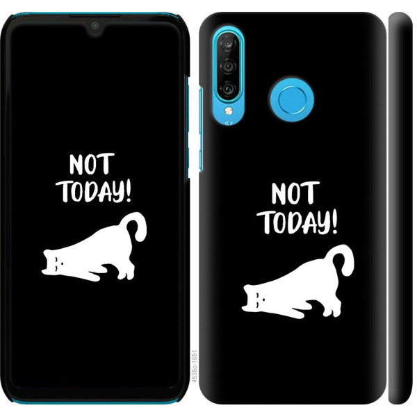

Чехол на Huawei P30 Lite Уставший кот (04798)