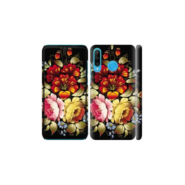 

Чехол на Huawei P30 Lite Хохлома 6 (04798)