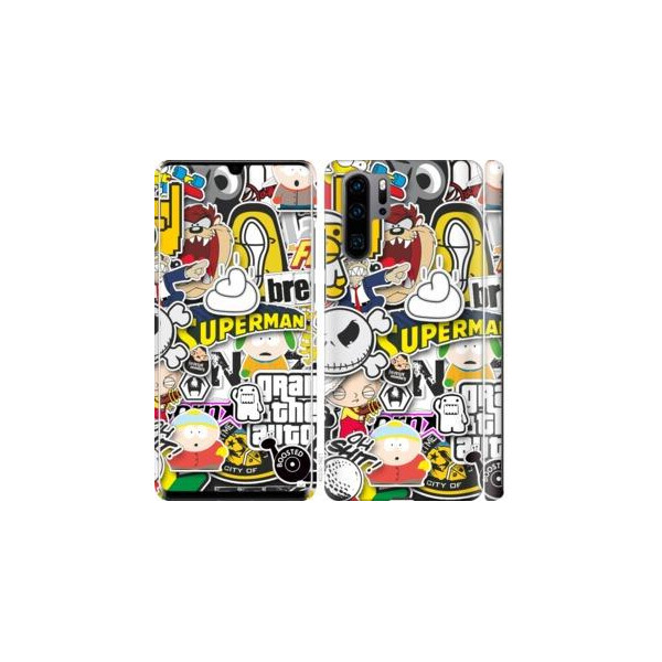 

Чехол на Huawei P30 Pro Popular logos (04798)