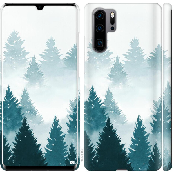 

Чехол на Huawei P30 Pro Акварельные Елки (04798)