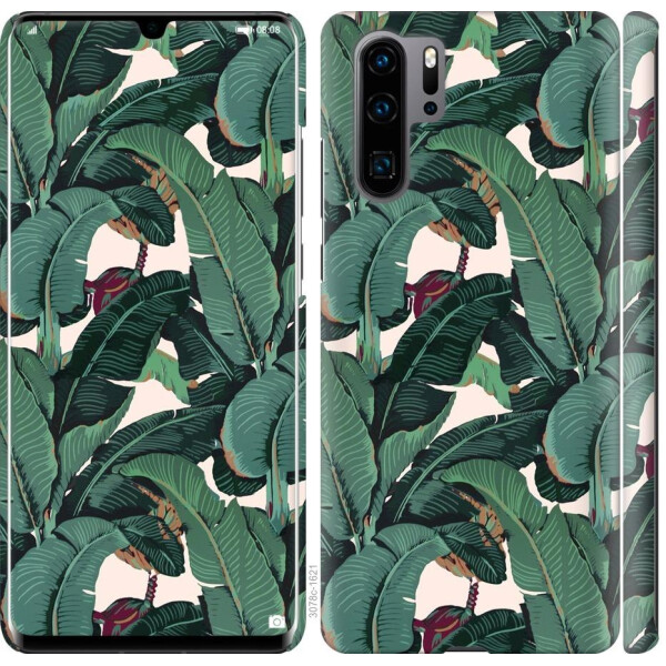 

Чехол на Huawei P30 Pro Банановые листья (04798)