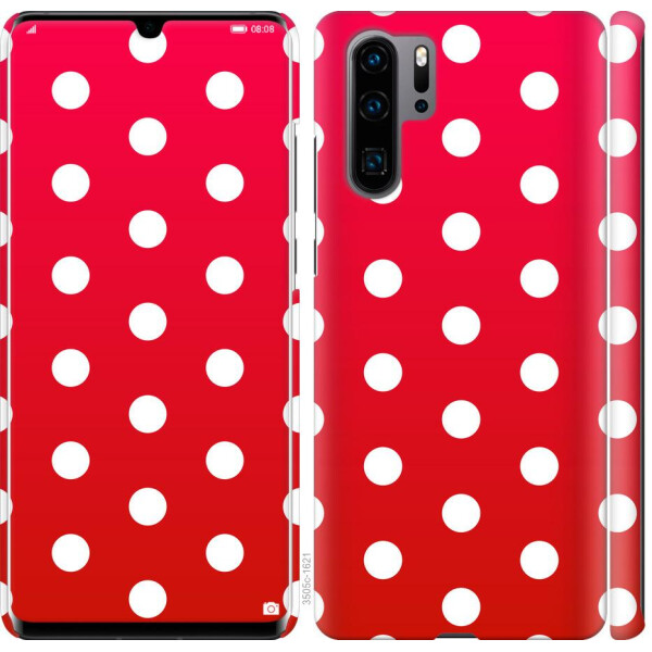 

Чехол на Huawei P30 Pro Градиент, Горошек (04798)