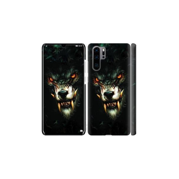 

Чехол на Huawei P30 Pro Дьявольский волк (04798)
