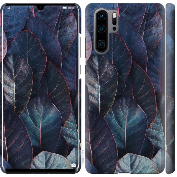 

Чехол на Huawei P30 Pro Листья v3 (04798)