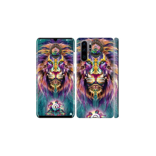 

Чехол на Huawei P30 Pro Люминесцентный лев (04798)