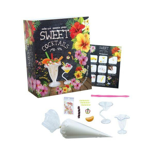 

Набор для декора с муссом для лепки "Sweet Coctails" 71848
