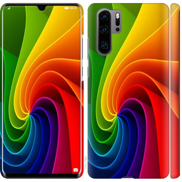 

Чехол на Huawei P30 Pro Радужный вихрь (04798)