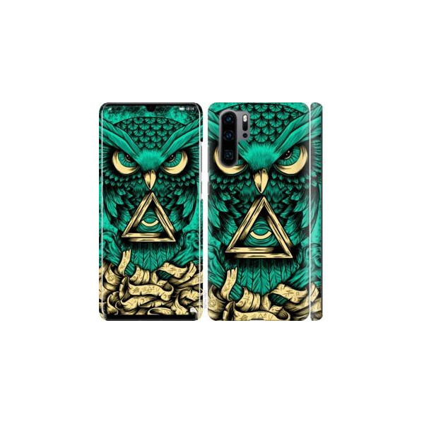 

Чехол на Huawei P30 Pro Сова Арт-тату (04798)