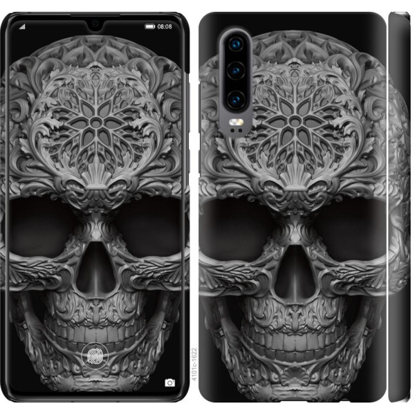 

Чехол на Huawei P30 skull-ornament (04798)