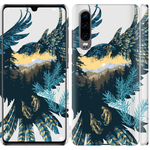 

Чехол на Huawei P30 Арт-орел на фоне природы (04798)