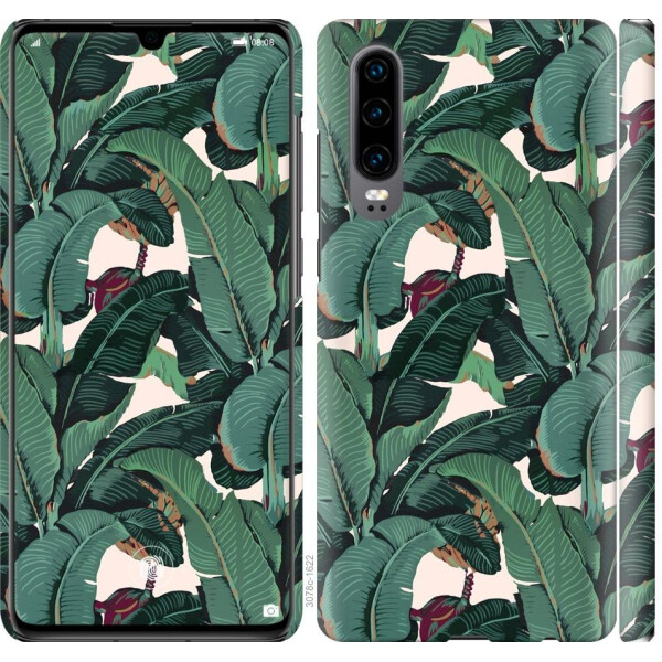 

Чехол на Huawei P30 Банановые листья (04798)