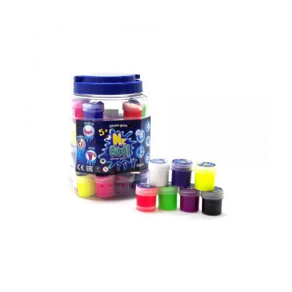

Лизун-антистресс "Mr. Boo: Неон" 20 г (50 штук) A80019